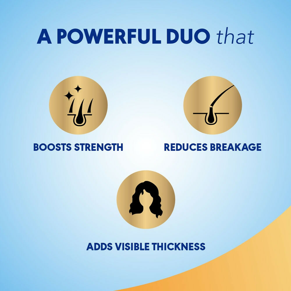 Clinic Plus With Rice Water Protein + Vitamin-E Strong & Thick Shampoo | Grocsy