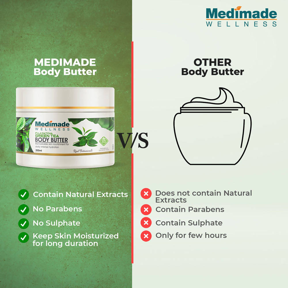 Medimade Wellness Fuji Matcha Green Tea Body Butter | Grocsy
