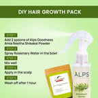 Alps Goodness Hair Growth Expert Kit with Rosemary Water Spray & Rosemary Water Refill | Grocsy
