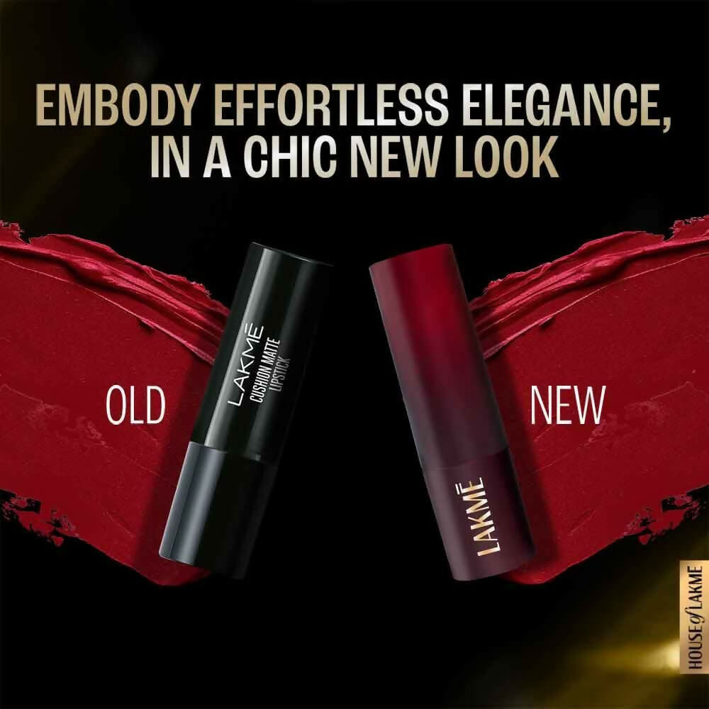 Lakme Forever Matte Lipstick, Made With French Rose Oil Extracts - Pink Geranium | Grocsy