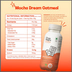 OverNightOats Vegan Mocha Dream Oatmeal | Grocsy