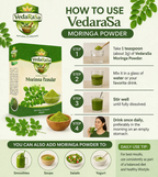 VedaRasa Moringa Leaves Powder | Grocsy