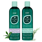 HASK Tea Tree Oil & Rosemary Invigorating Shampoo And Conditioner | Grocsy
