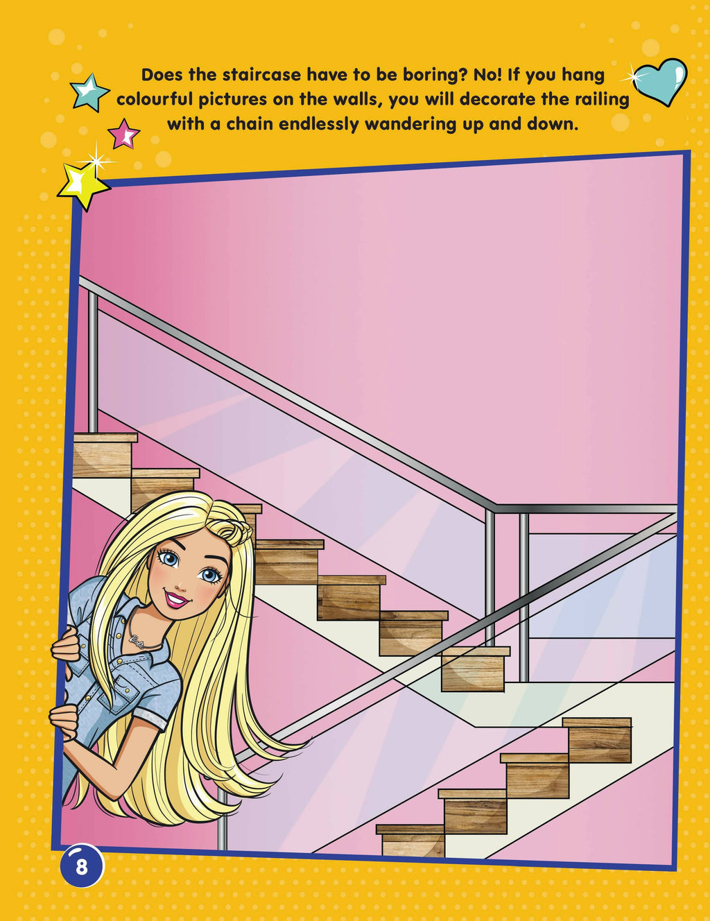 Dreamland Publications Barbie Dreamhouse Adventures -Dream House Decorate with Stickers | Grocsy
