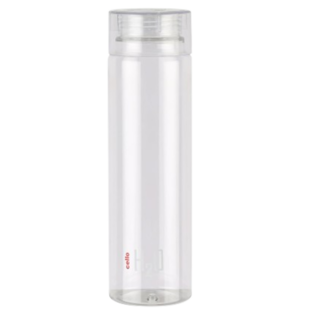 Cello H2O Round Unbreakable Plastic Water Bottle Premium Edition | Grocsy