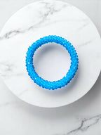 Inhanns Unisex Crystal Bloom – Adjustable Crystal Bead Bracelets - Sky Blue | Grocsy