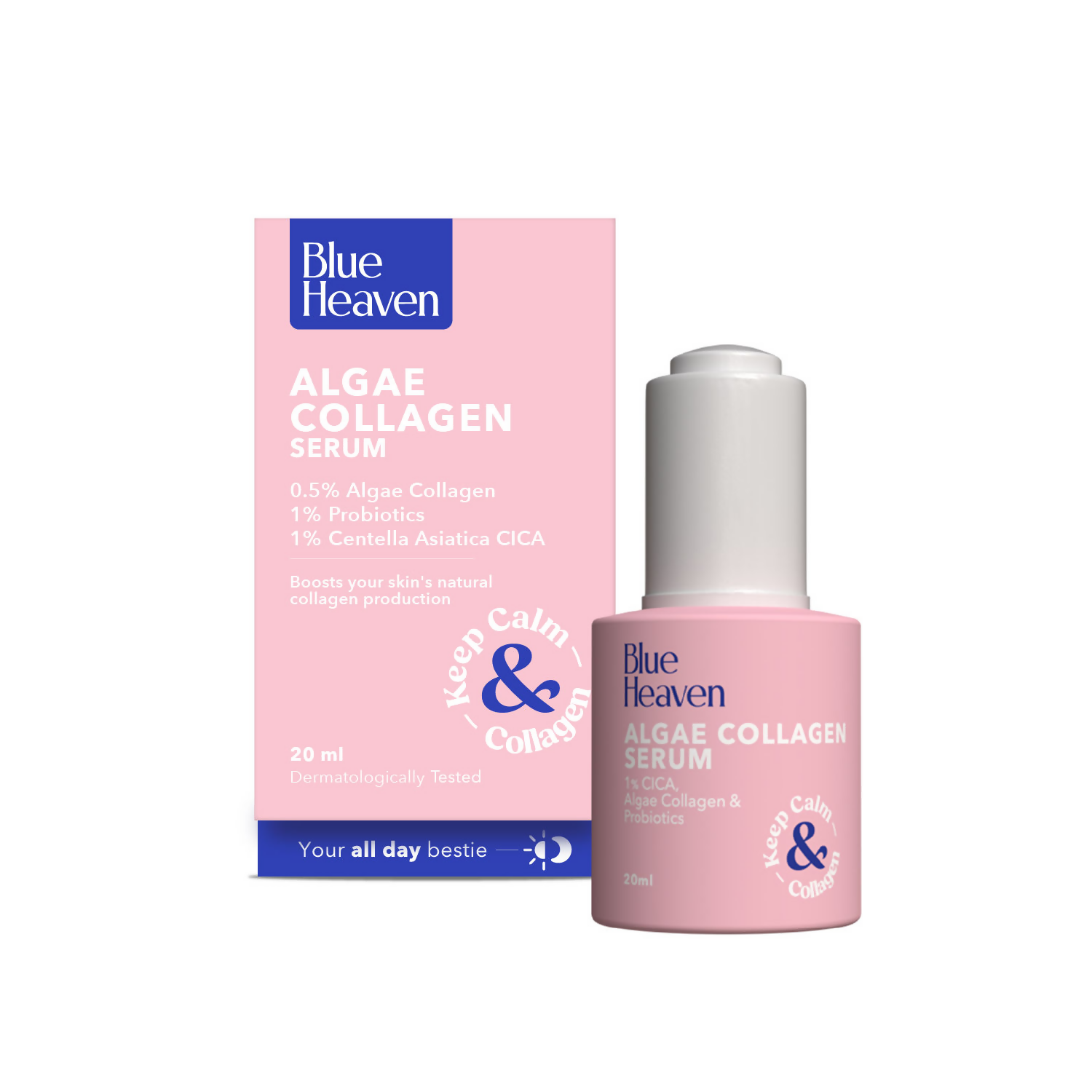 Blue Heaven 0.5% Algae Collagen Anti Aging Serum | Grocsy