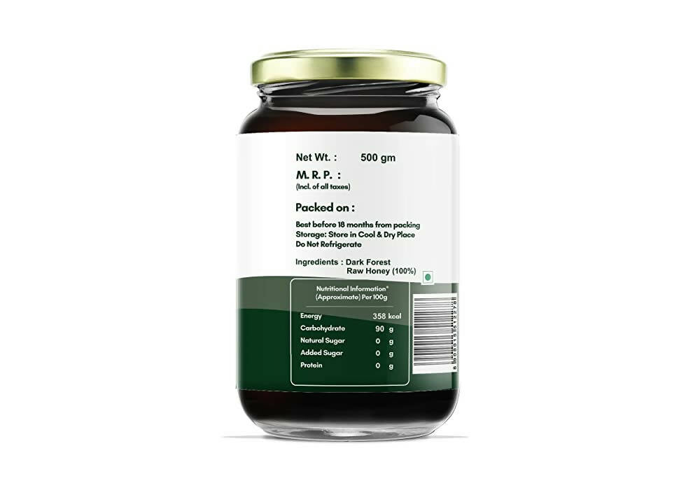 Riddhish Herbals Dark Forest Raw Honey | Grocsy