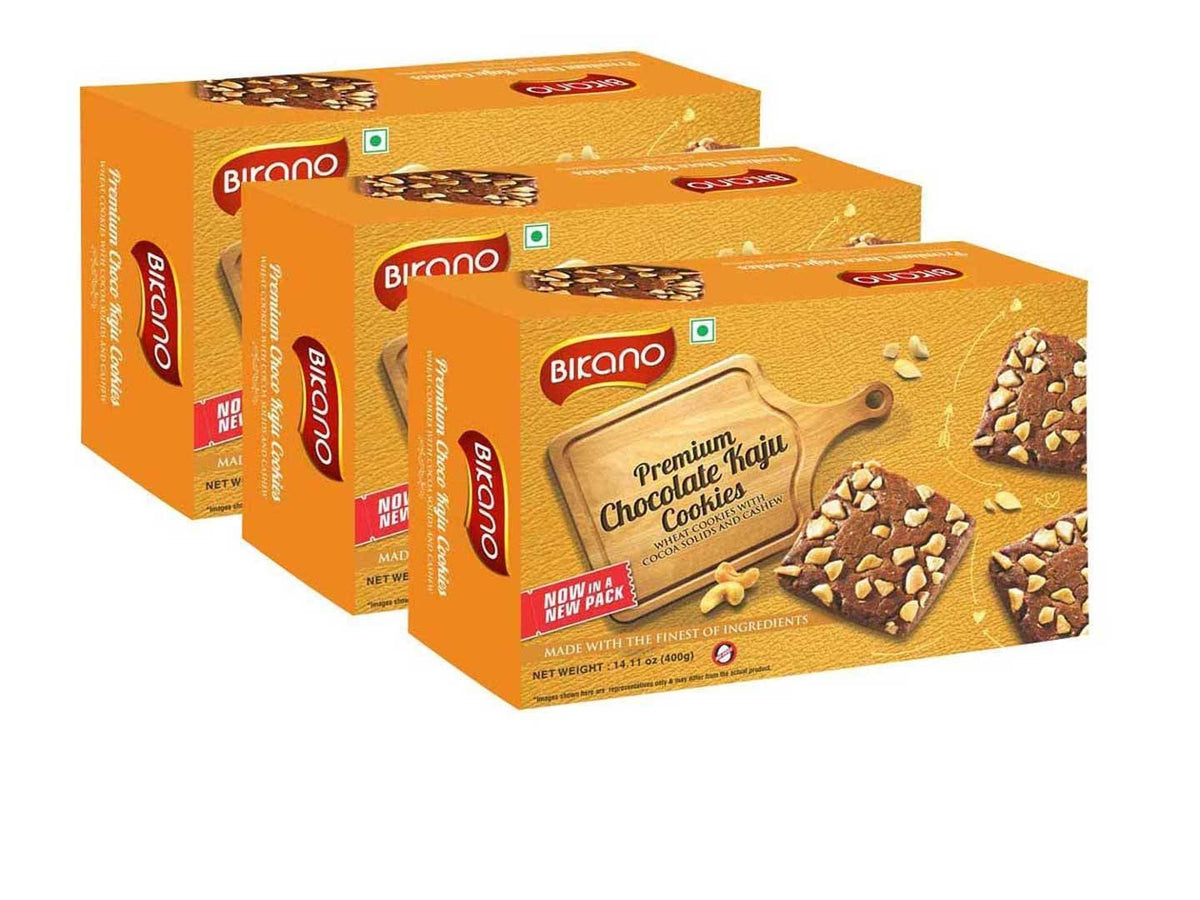 Bikano Premium Kaju Chocolate Cookies | Grocsy