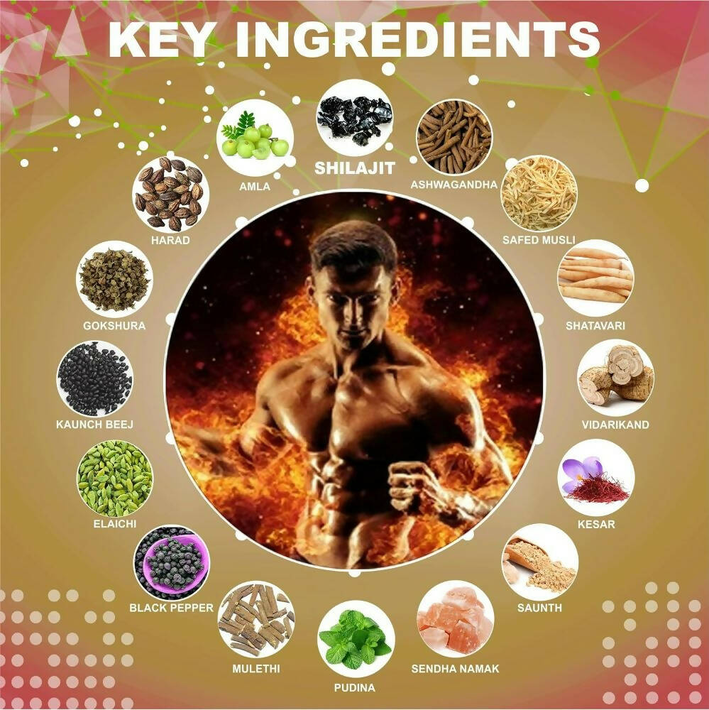 Dr Power Nutrition Sj Ayurvedic Capsules For Men | Grocsy