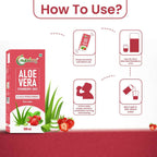 Nutriorg Aloevera Strawberry Juice | Grocsy