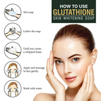 LA Organo Glutathione Skin Whitening Soap | Grocsy