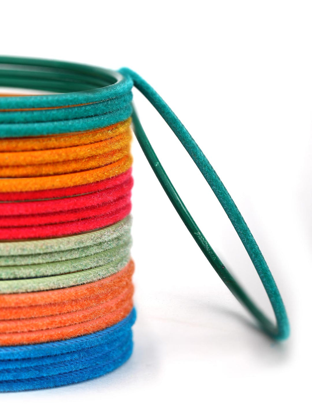 Priyaasi Women Set of 24 Multi-Color Bangles - Swadesiicart