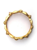Priyaasi Women Artificial Stones Gold-Polished Set of 2 Bangle Set - Swadesiicart