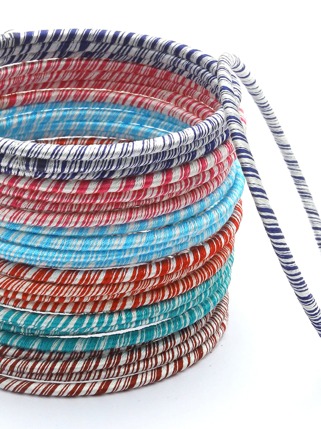 Priyaasi Women Multi-Color Set of 24 Bangle Set - Swadesiicart