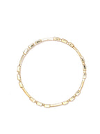 Priyaasi Women Contemporary American Diamond Gold-Polished Set of 2 Bangles - Swadesiicart