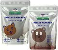 TummyFriendly Foods Millet Pancake Mix Combo - Chocolate, Dates, Nuts. HealthyBreakfast Cocoa Powder | Grocsy