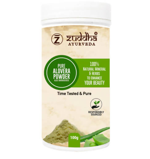 Zuddha Ayurveda Pure Aloe Vera Powder | Grocsy