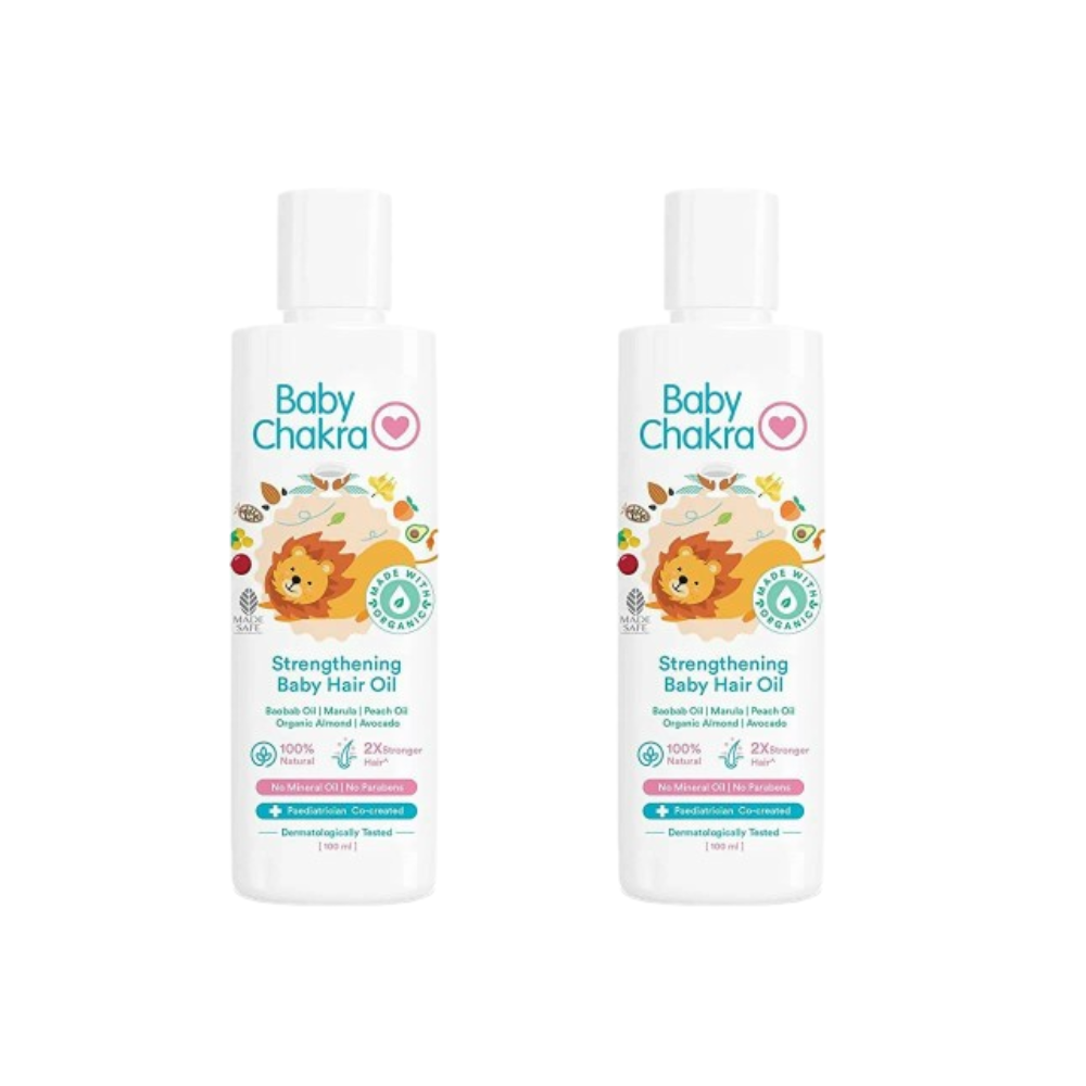 BabyChakra Strengthening Baby Hair Oil | Grocsy