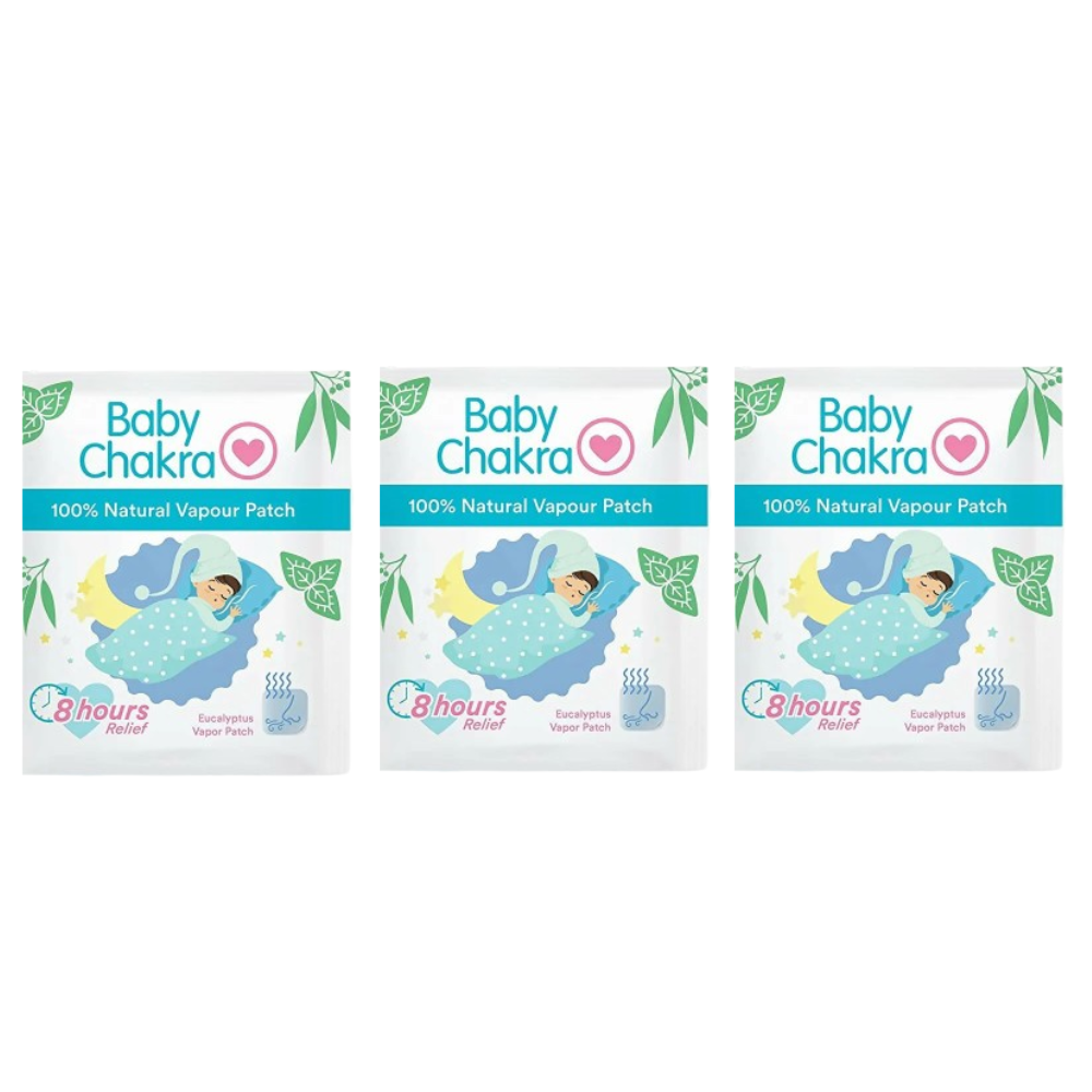 BabyChakra 100% Natural Vapour Patches for Babies | Grocsy
