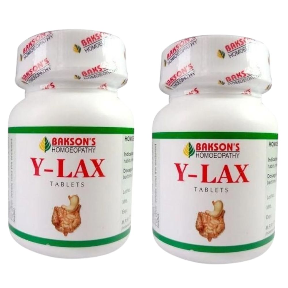 Bakson's Homeopathy Y-Lax Tablet | Grocsy