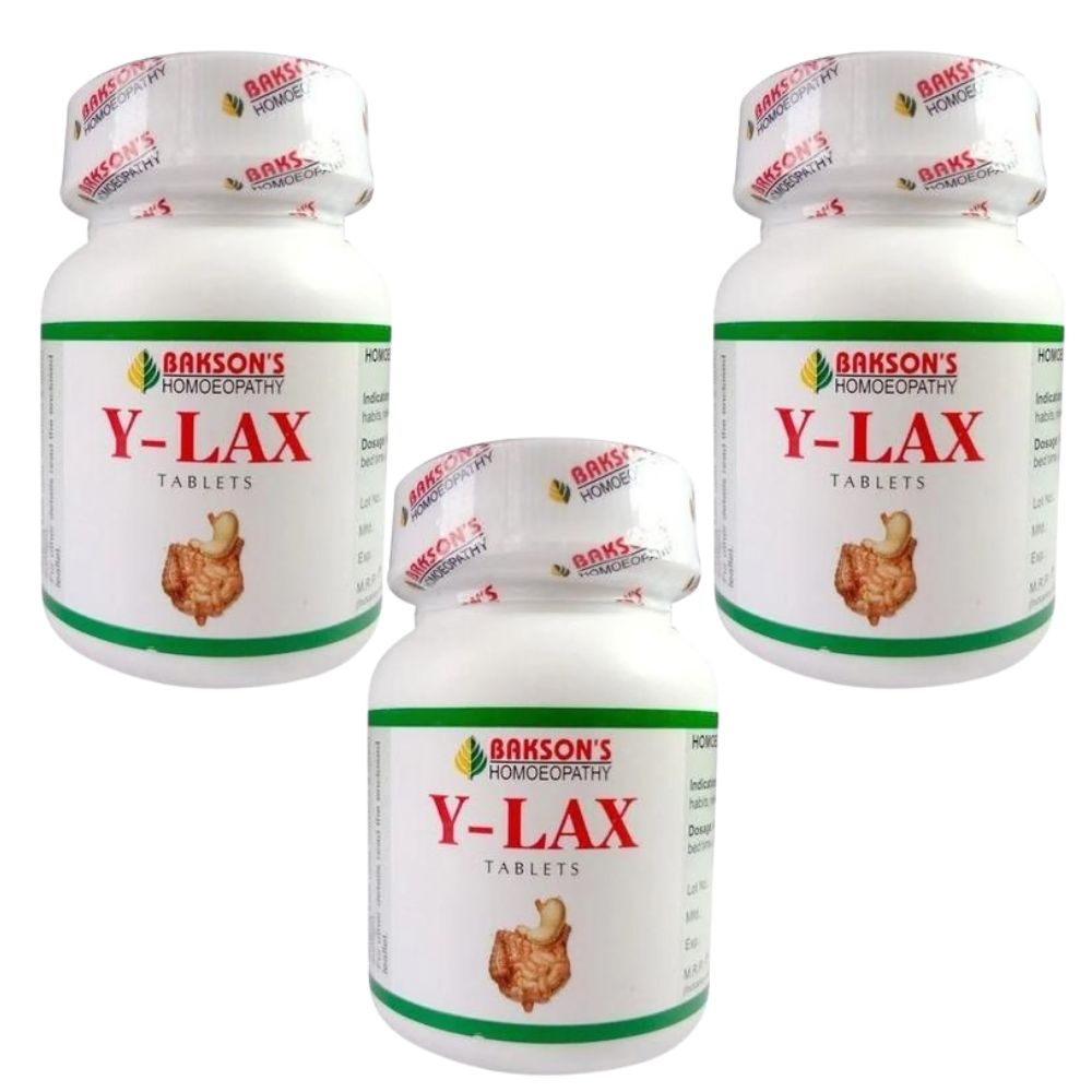 Bakson's Homeopathy Y-Lax Tablet | Grocsy