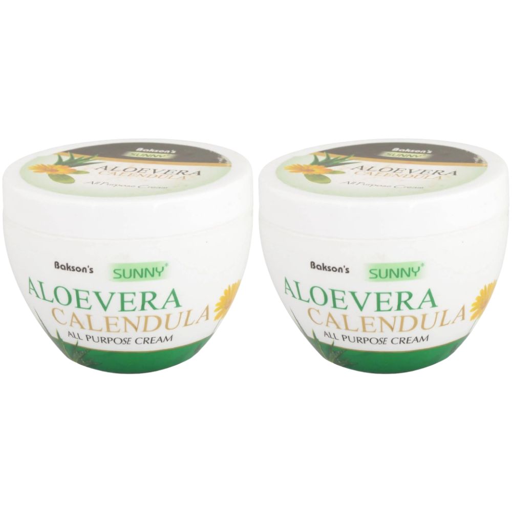 Bakson's Sunny Aloe Vera Calendula Cream | Grocsy