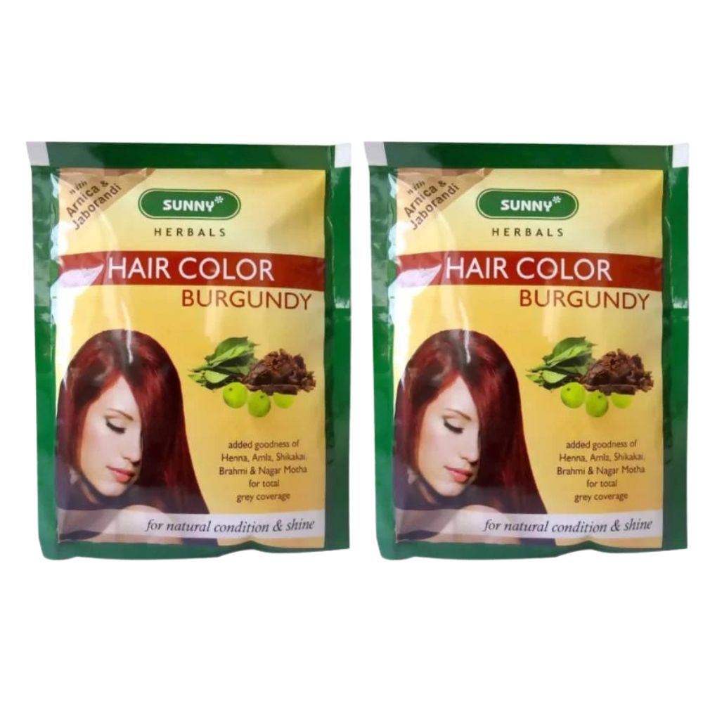 Bakson's Sunny Herbals Hair Color Burgundy | Grocsy