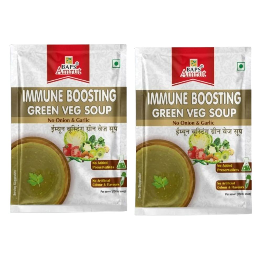 Baps Amrut Immune Boosting Green Veg Soup | Grocsy