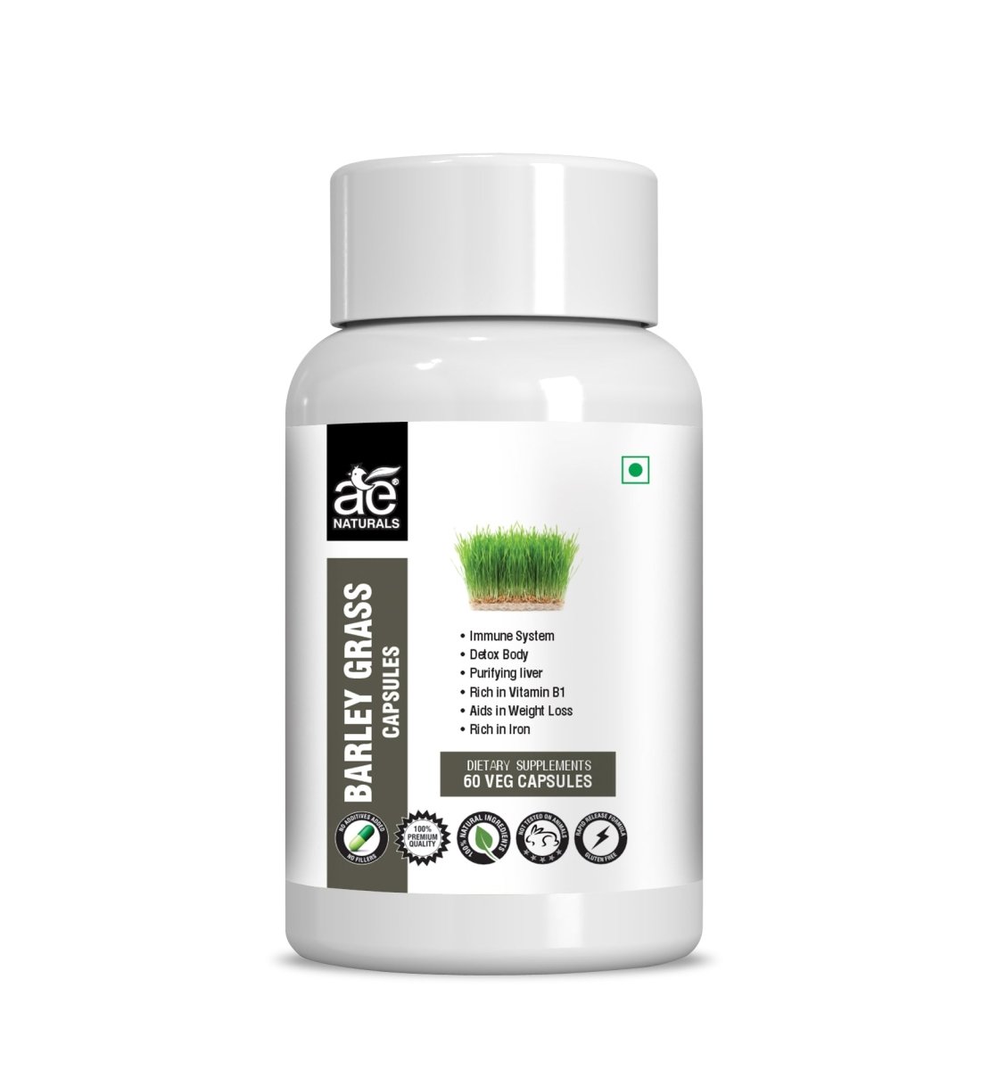 Ae Naturals Barley Grass Capsules | Grocsy