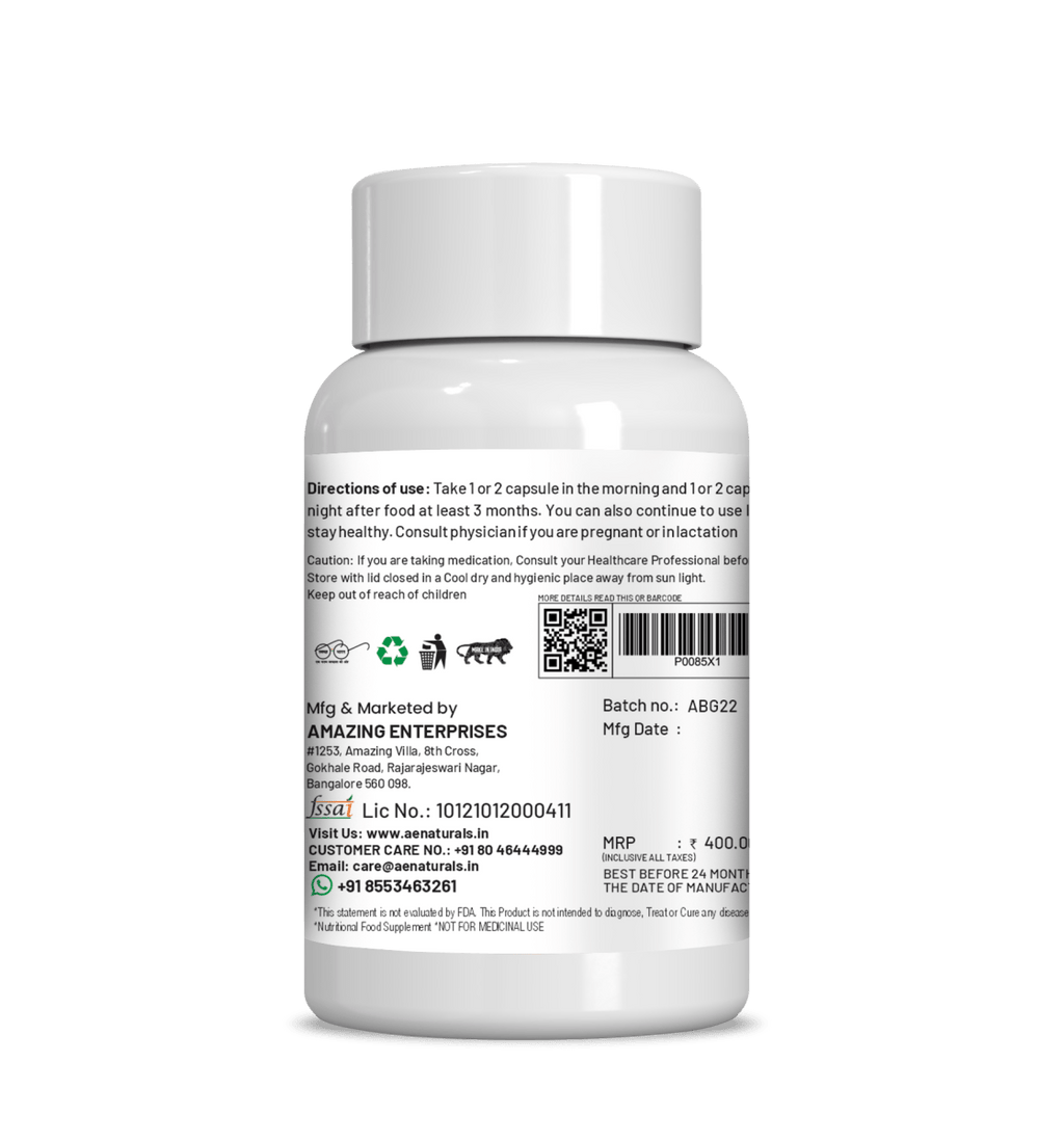 Ae Naturals Barley Grass Capsules | Grocsy