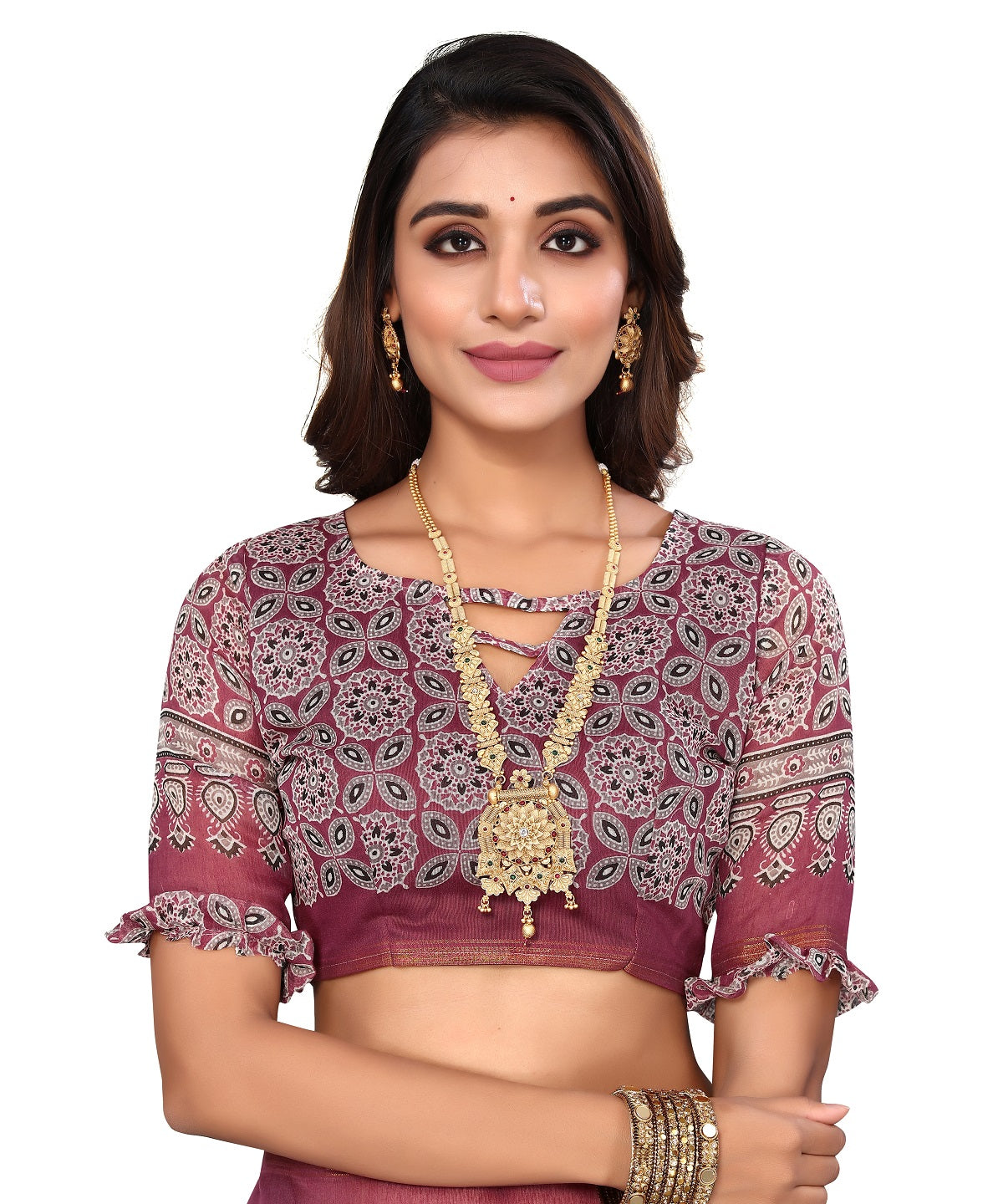 Vamika Linen Jari Border Grey Bollywood Style Saree | Grocsy
