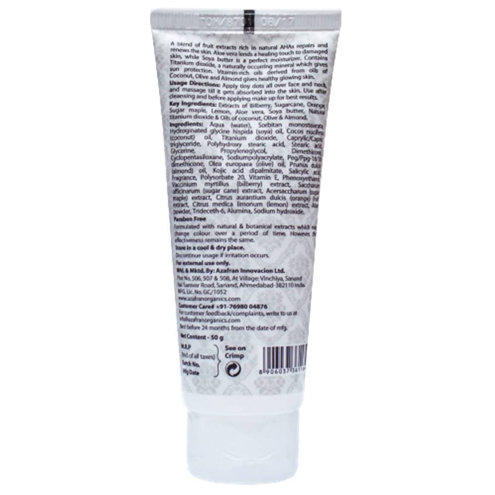 Azafran Organics Daily 3-in-1 Moisturizer | Grocsy