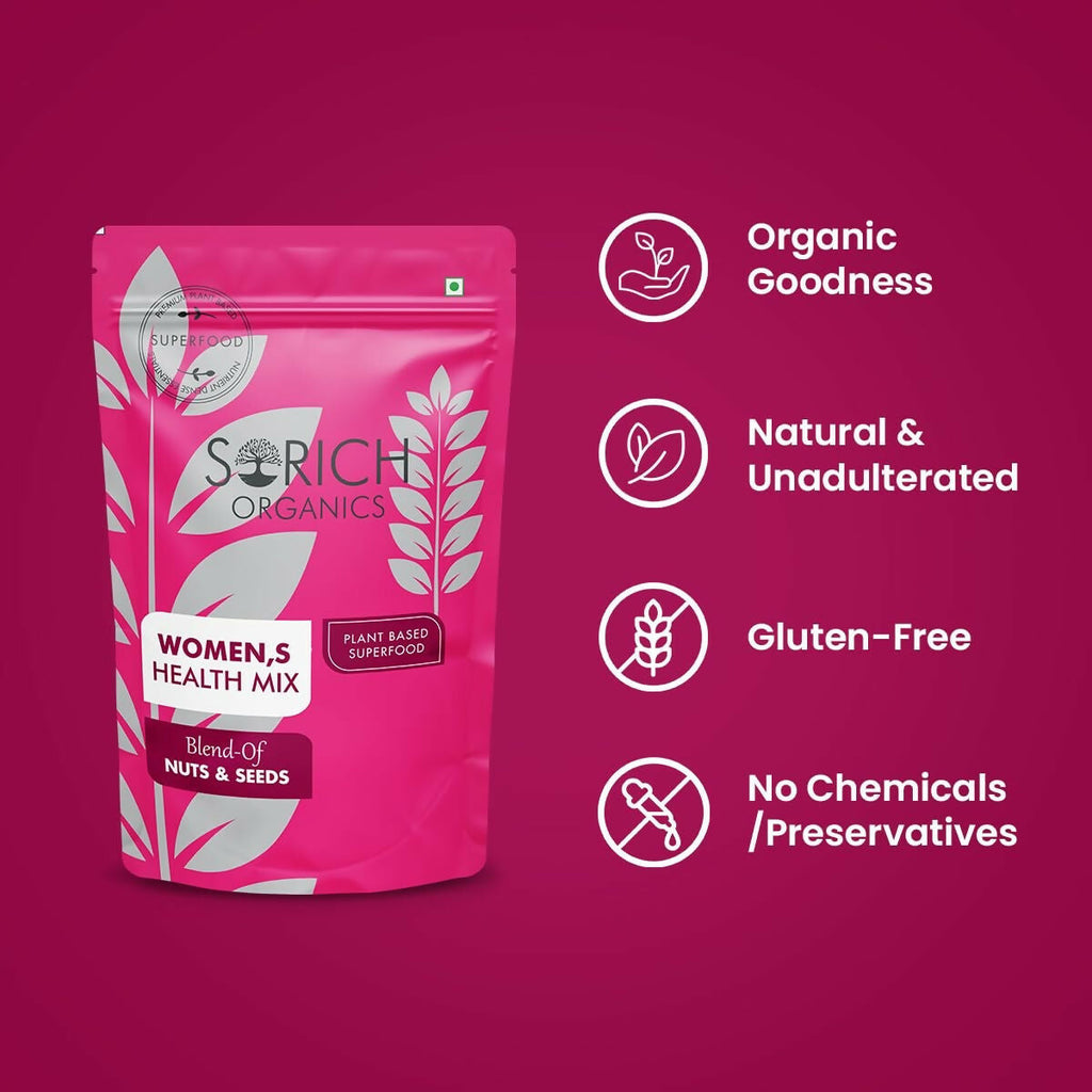 Sorich Organics Women's Health Mix Nuts & Seeds | Grocsy