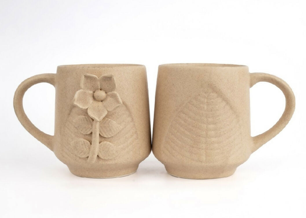 Simply Soho Terra Bloom Mugs- Set of 2 | Grocsy