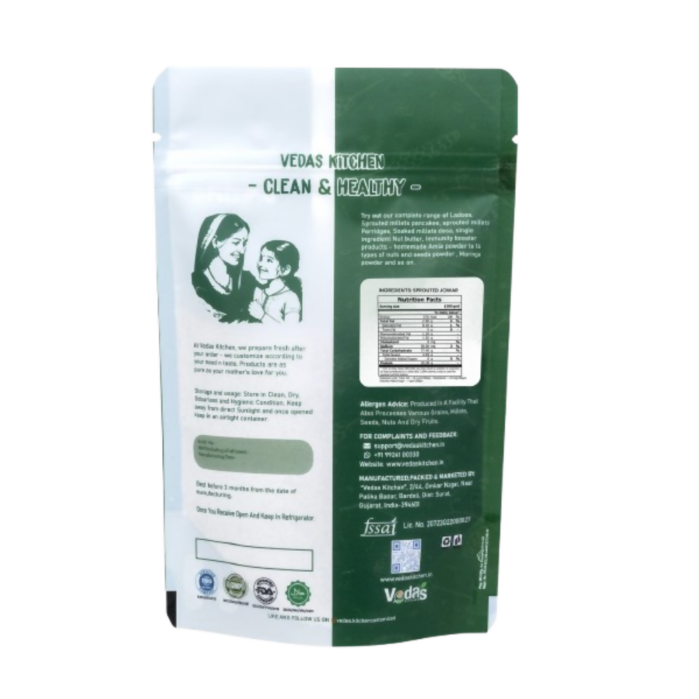 Vedas Kitchen Sprouted Jowar Flour | Grocsy