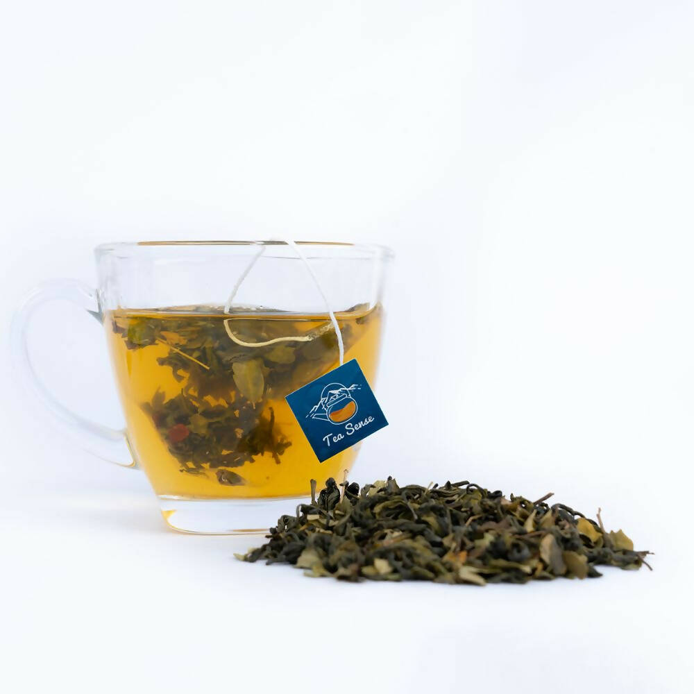 Tea Sense Moringa Green Tea Bags Box | Grocsy
