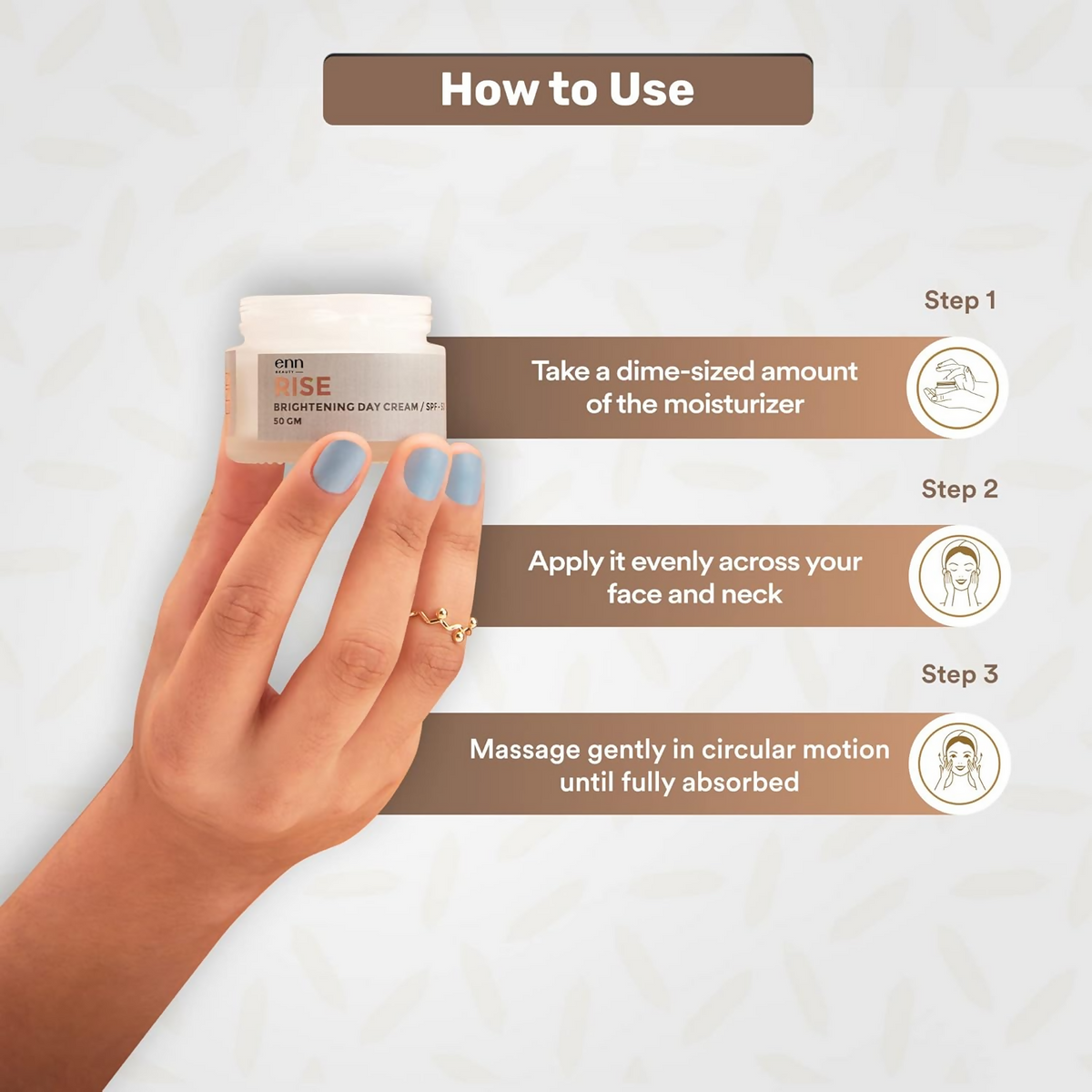 Enn Rise Brightening Day Cream With SPF 50 | Grocsy