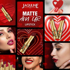 Jaquline USA Amour Matte Lipstick - Modern Love 12 | Grocsy