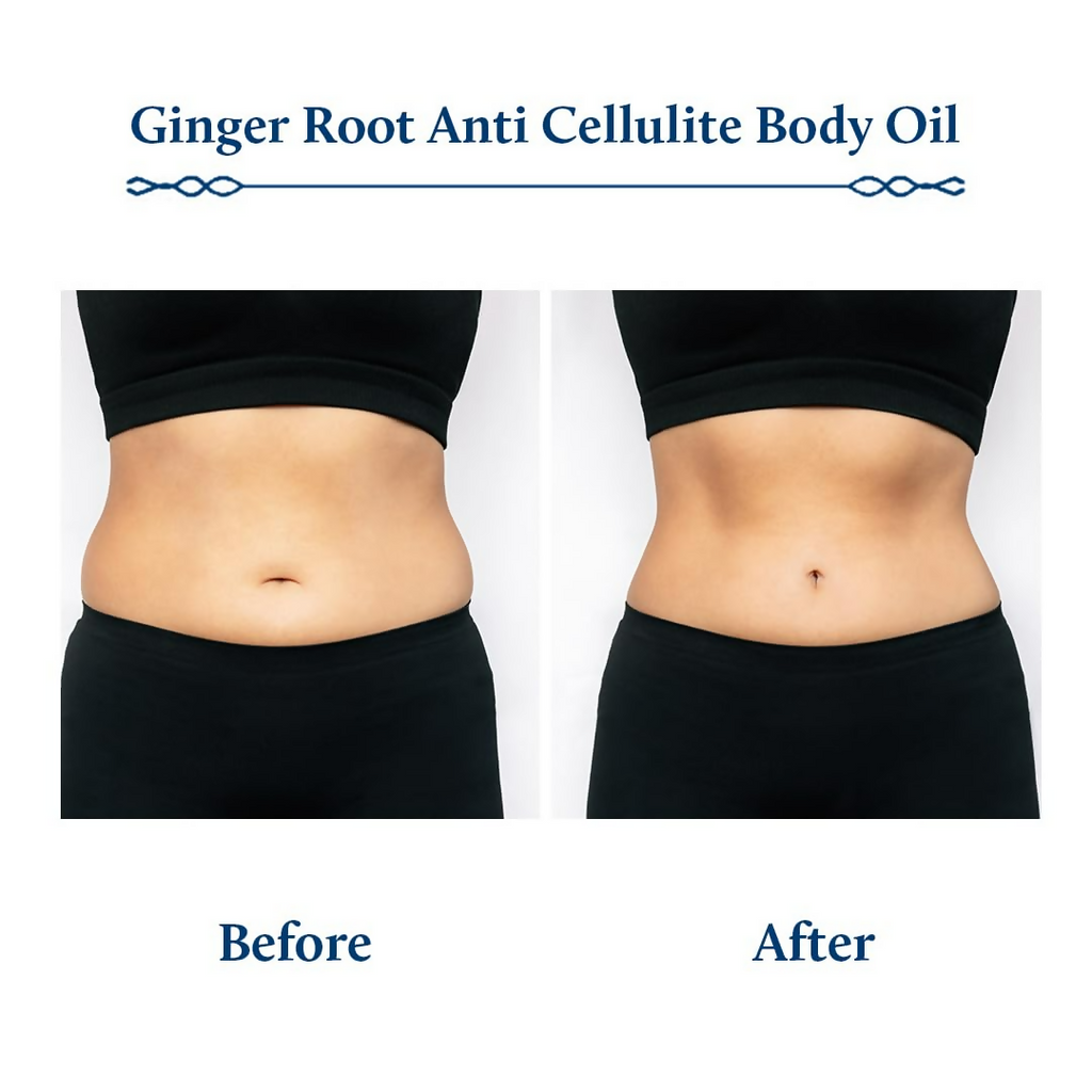 Blue Nectar Ginger Oil Anti Cellulite Body Massage Oil | Grocsy