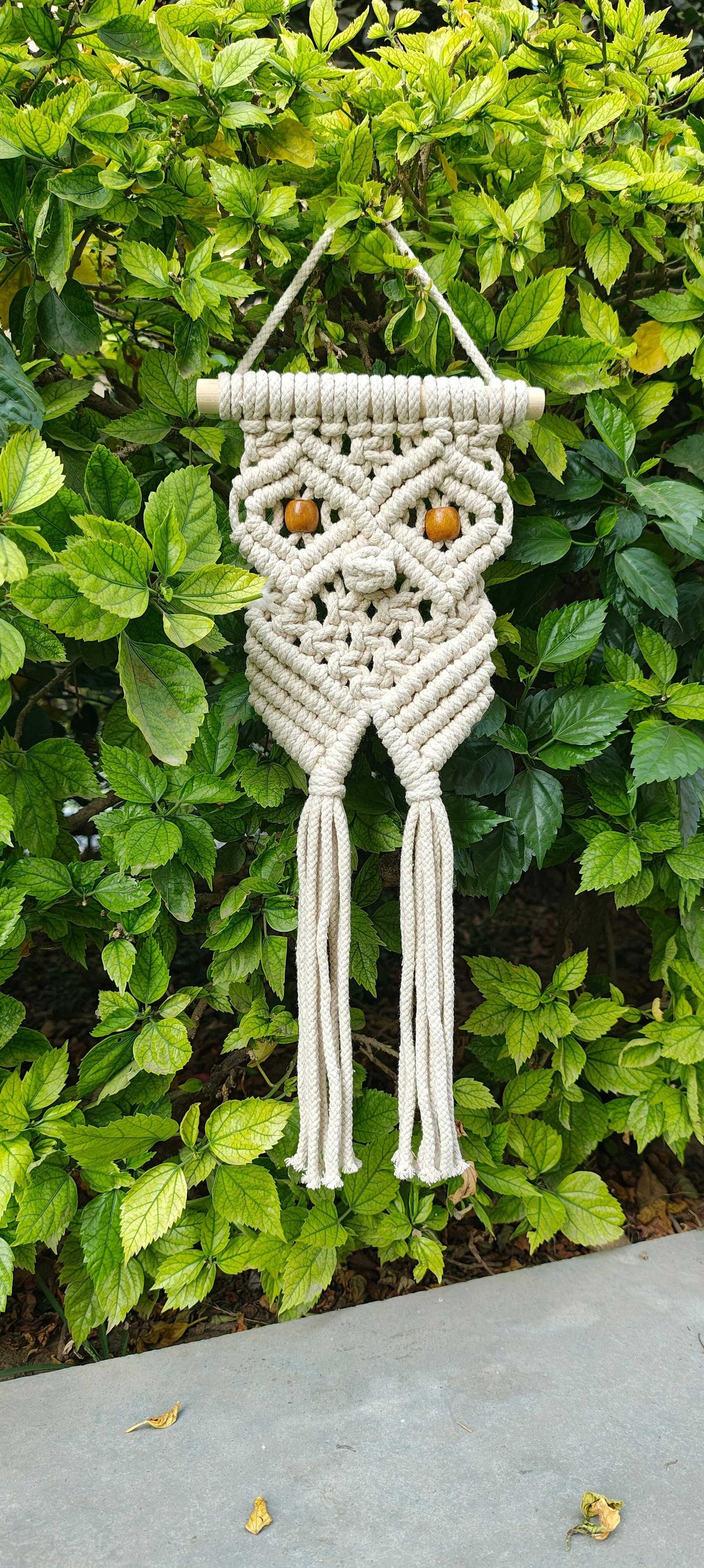 Sun Mun Decors Premium Macrame Owl | Grocsy