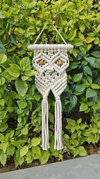 Sun Mun Decors Premium Macrame Owl | Grocsy