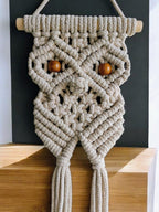 Sun Mun Decors Premium Macrame Owl | Grocsy