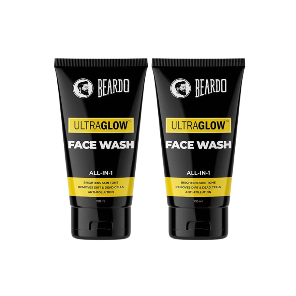 Beardo Ultraglow Face Wash All - In - 1 | Grocsy