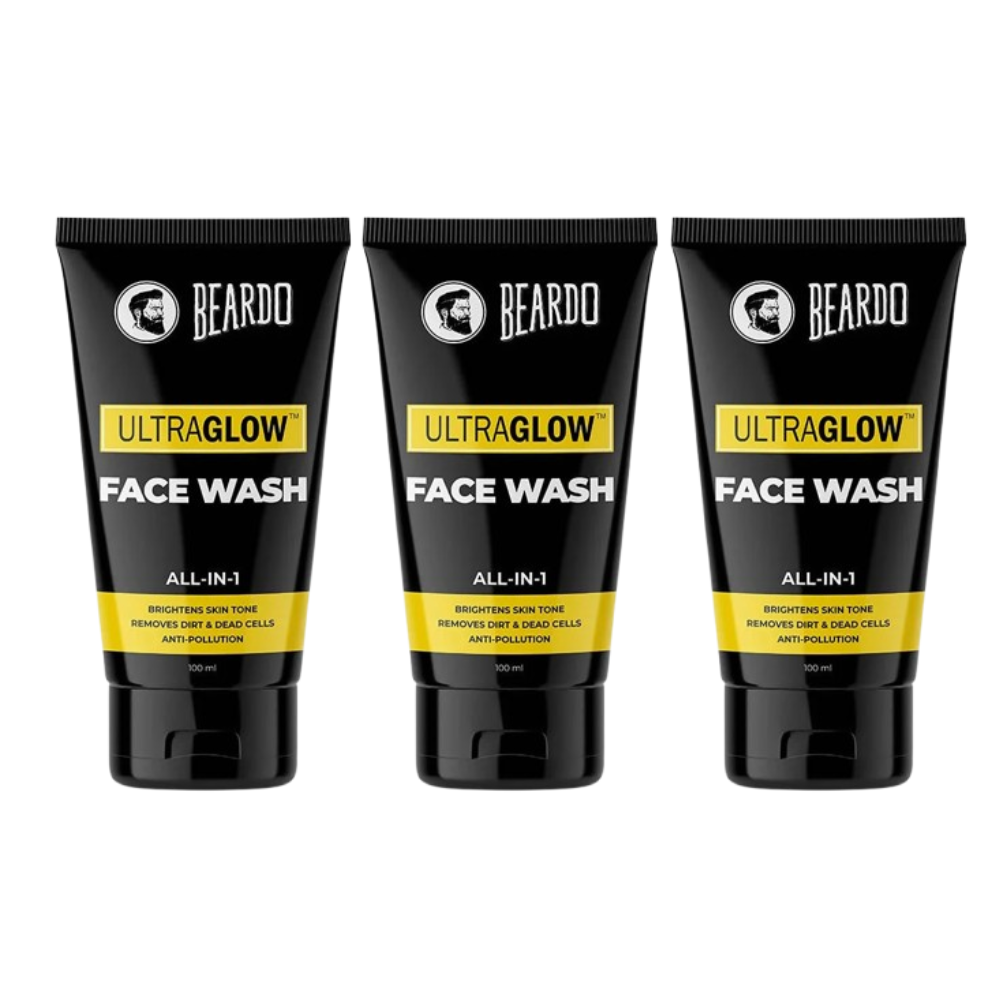 Beardo Ultraglow Face Wash All - In - 1 | Grocsy