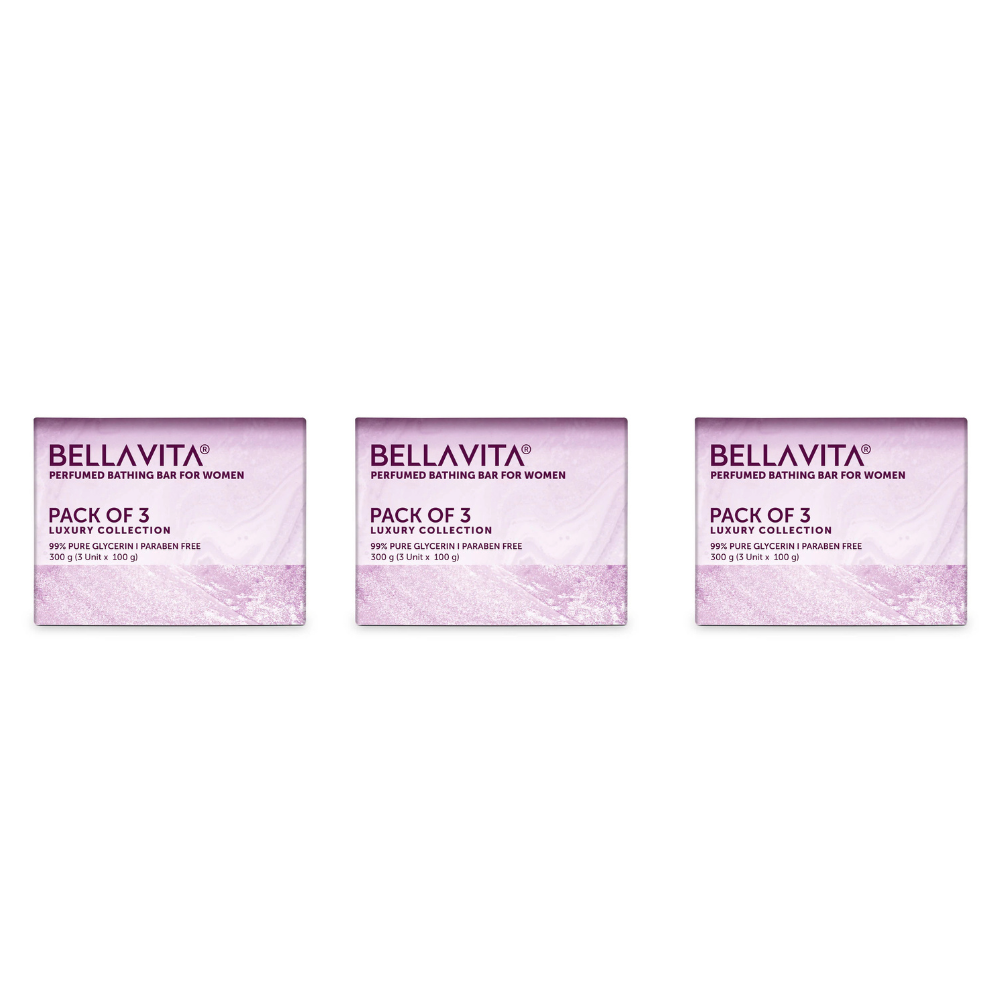Bella Vita Organic Perfume Bathing Soap Bar For Women | Grocsy
