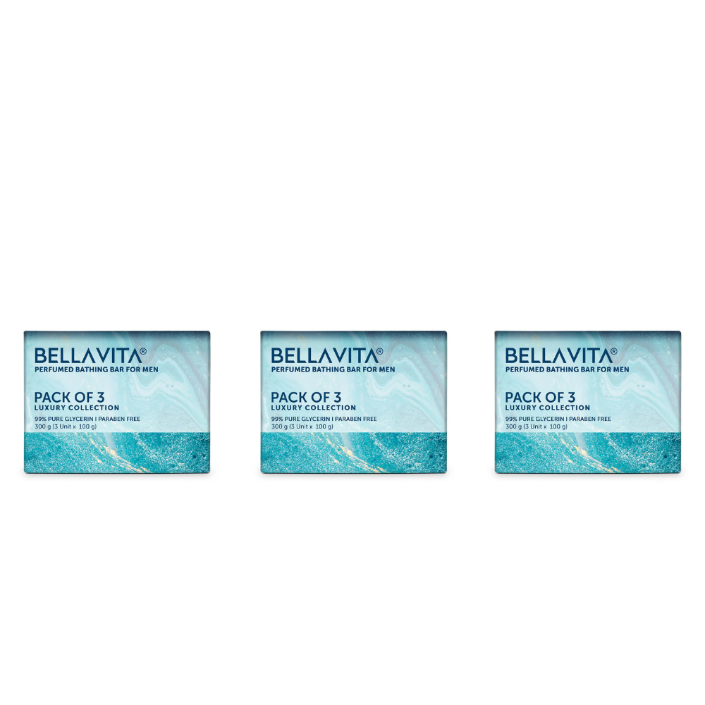 Bella Vita Organic Perfume Bathing Soap Bar For Men | Grocsy