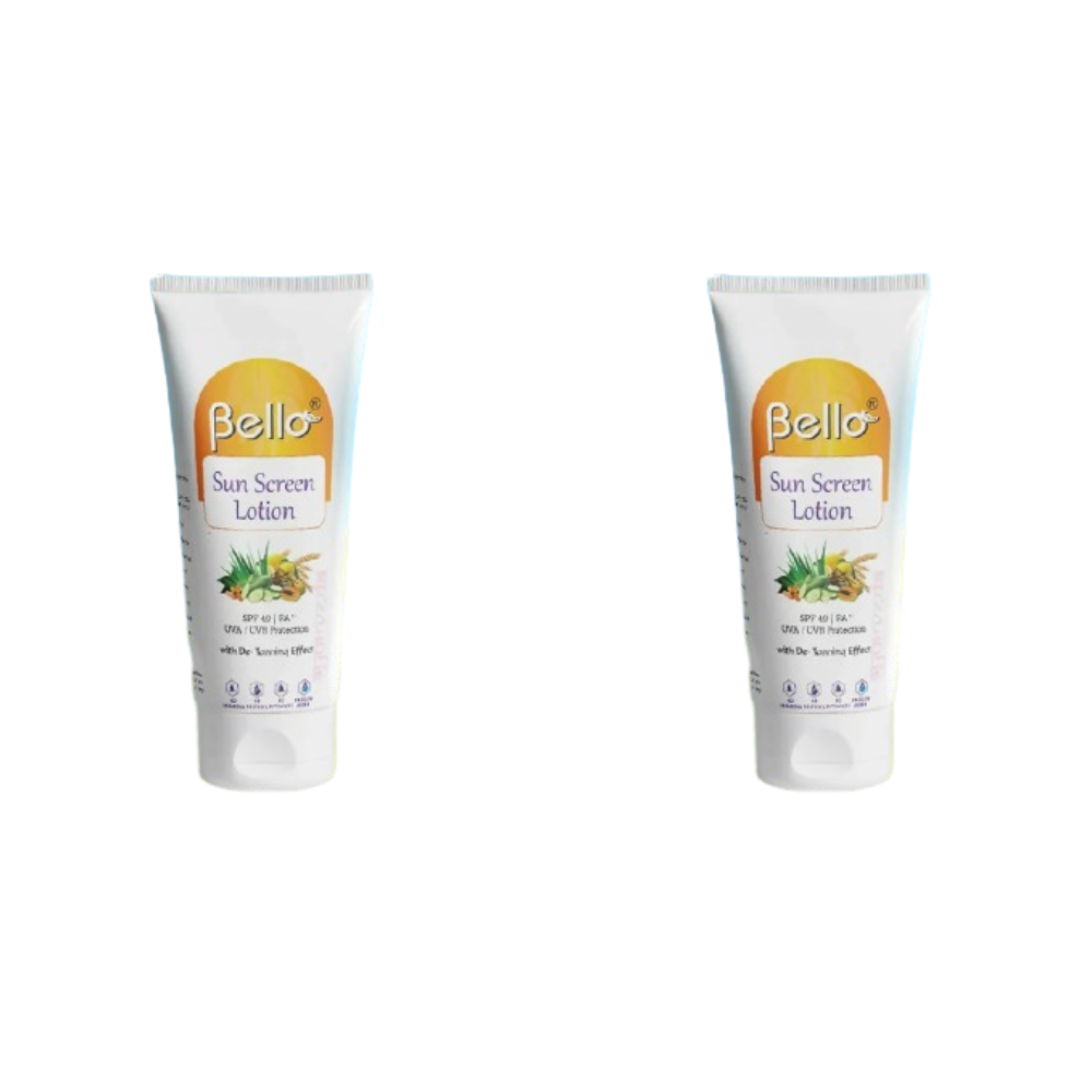 Bello Herbals Sunscreen Lotion SPF 40 | Grocsy