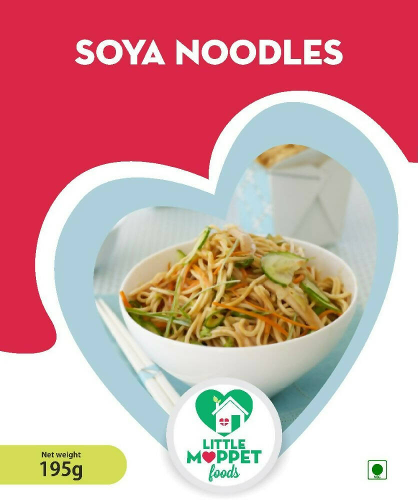 Little Moppet Foods Soya Noodles | Grocsy