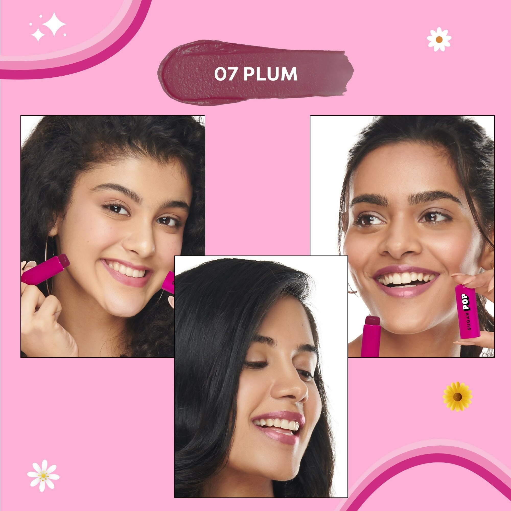 SUGAR POP Nourishing Lip Balm - 07 Plum | Grocsy